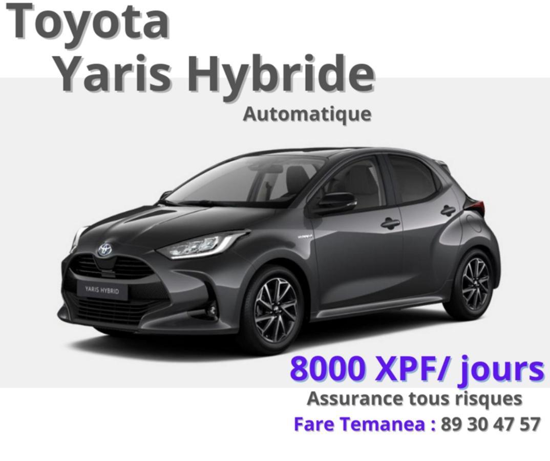 Fare Temanea Papetoai Exterior foto
